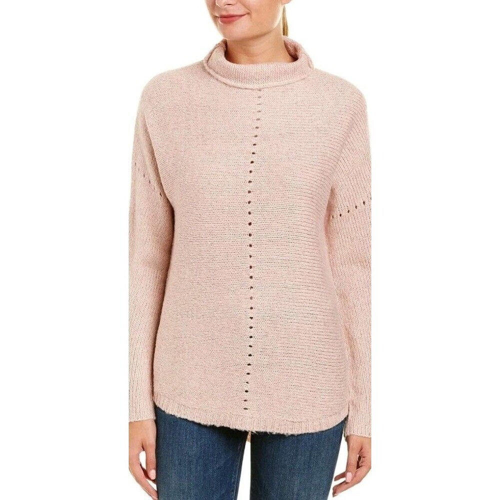 Velvet‎ by Graham & Spencer Pale Pink Soft Wool Blend Sweater Women's Size S